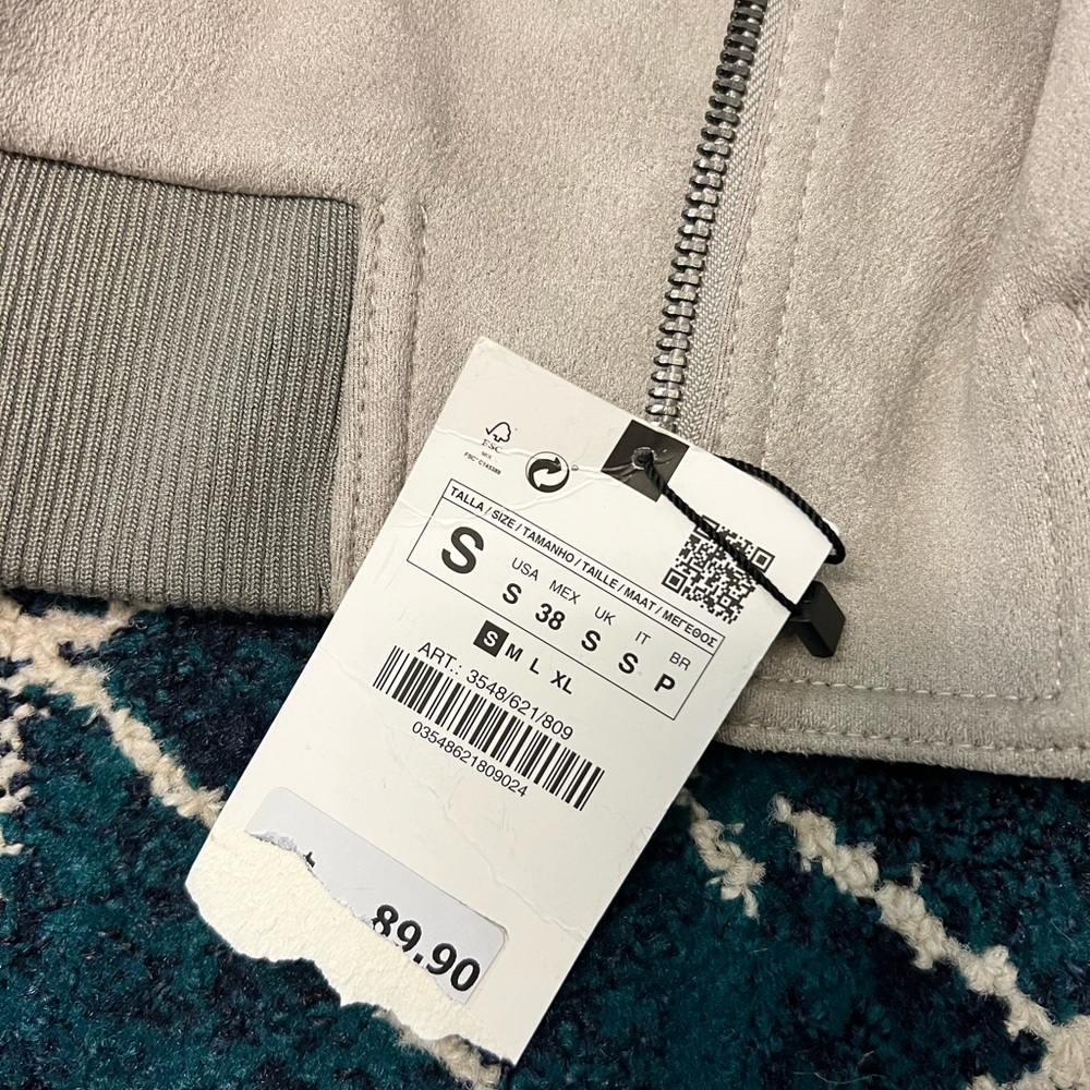 Zara suede jacket!! - Picture 2 of 5